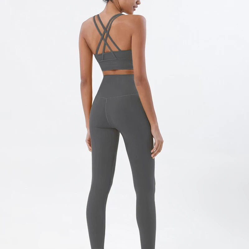 Conjunto de Yoga, Sujetador deportivo para Fitness