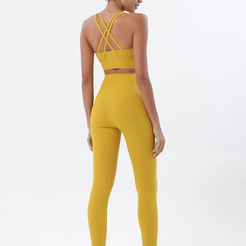 Conjunto de Yoga, Sujetador deportivo para Fitness
