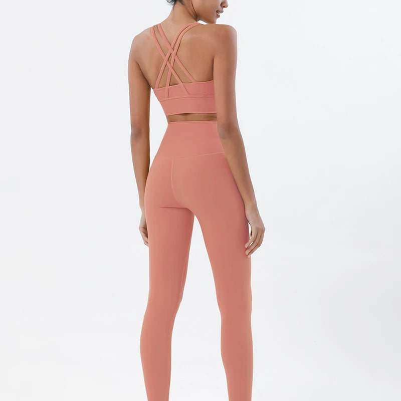 Conjunto de Yoga, Sujetador deportivo para Fitness