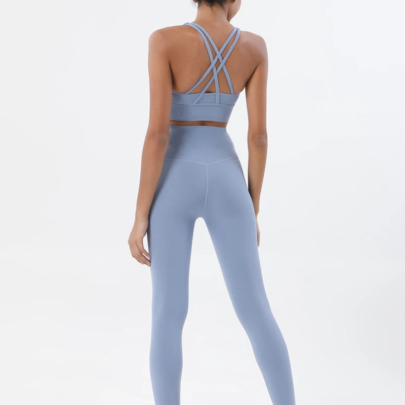 Conjunto de Yoga, Sujetador deportivo para Fitness