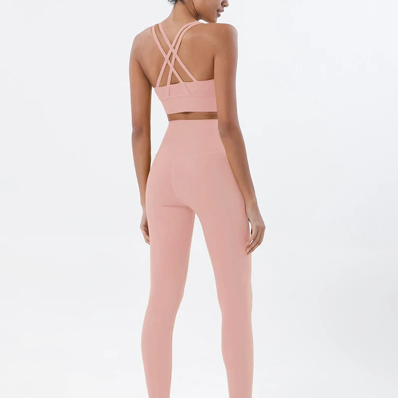 Conjunto de Yoga, Sujetador deportivo para Fitness