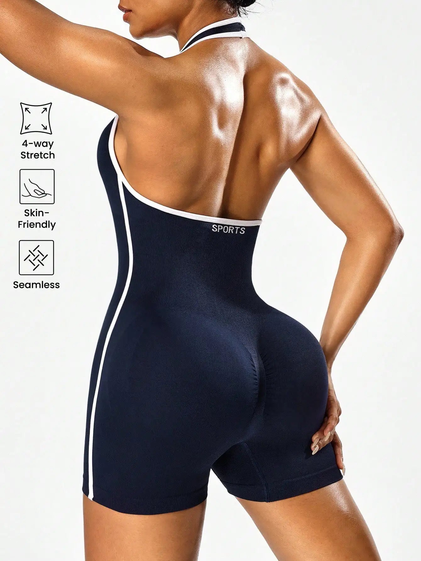 🌸🌼Mono de yoga cruzado con diseño de bloqueo 🌸🌼