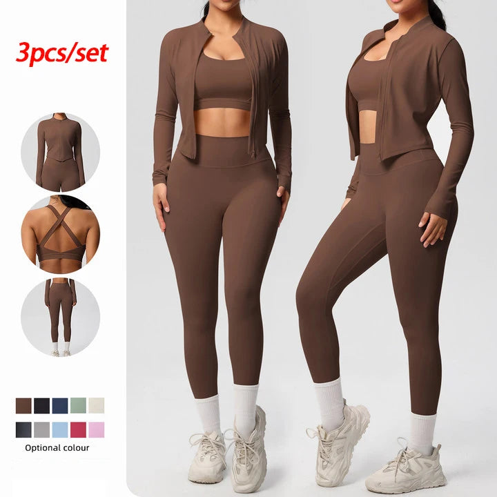 Conjunto de ropa deportiva de 3 piezas  ✨