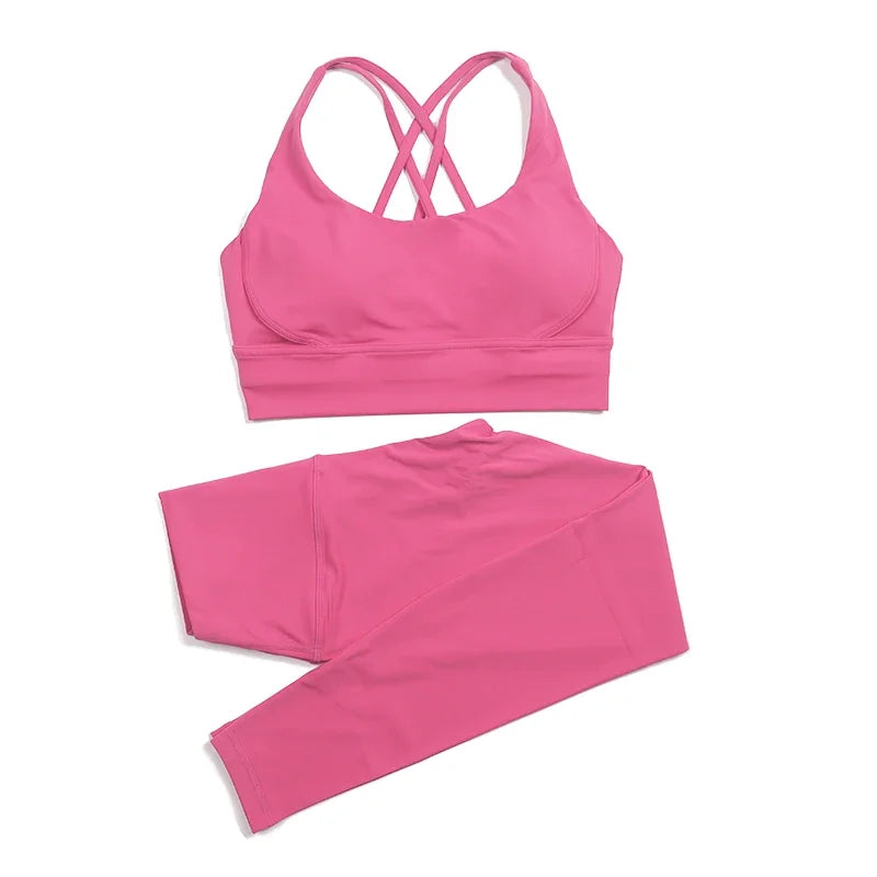 Conjunto de Yoga, Sujetador deportivo para Fitness