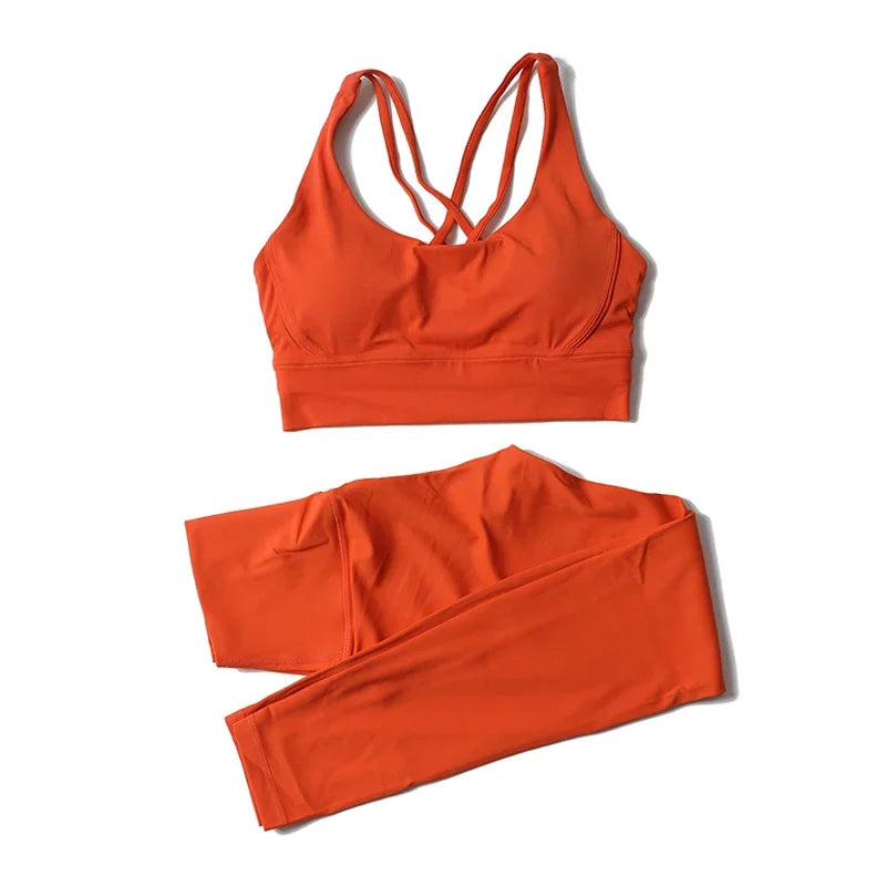 Conjunto de Yoga, Sujetador deportivo para Fitness
