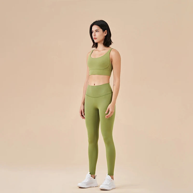 Conjunto de Yoga, Sujetador deportivo para Fitness