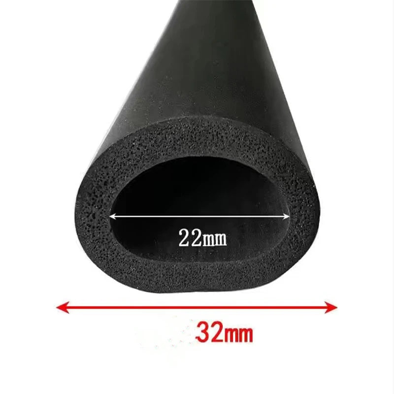Length 1M to 3M Opencell Silicone Rubber Foam Tube Hollow Hose Solid Silicone Foam Strip Epdm Rubber Strip EPDM Foaming Strip