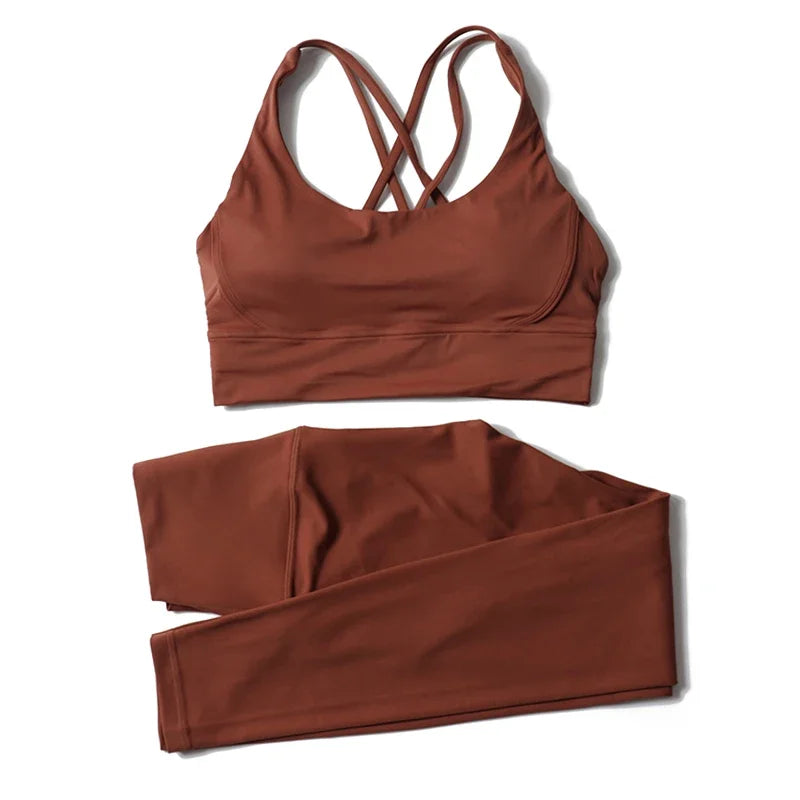 Conjunto de Yoga, Sujetador deportivo para Fitness