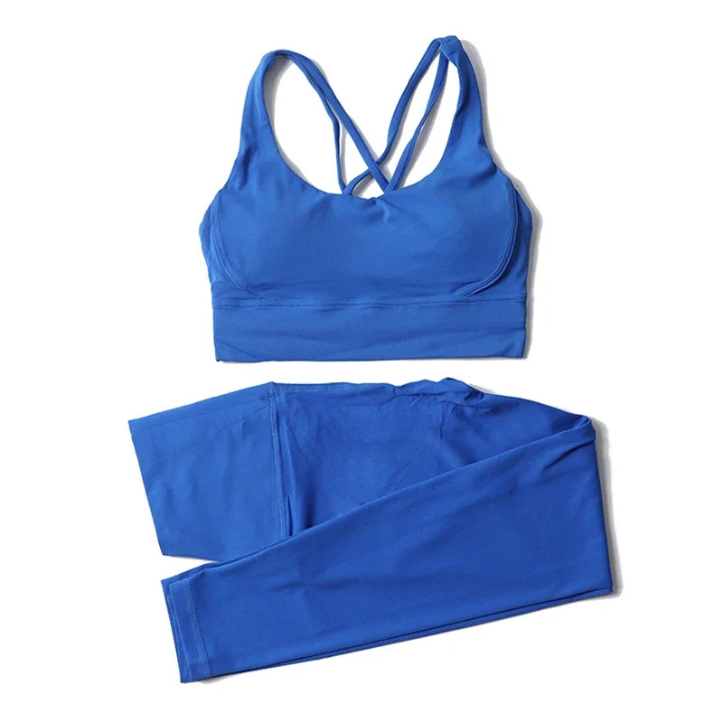 Conjunto de Yoga, Sujetador deportivo para Fitness