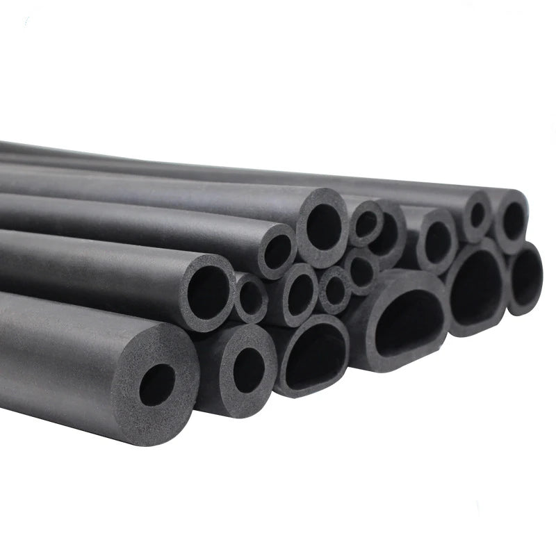 Length 1M to 3M Opencell Silicone Rubber Foam Tube Hollow Hose Solid Silicone Foam Strip Epdm Rubber Strip EPDM Foaming Strip