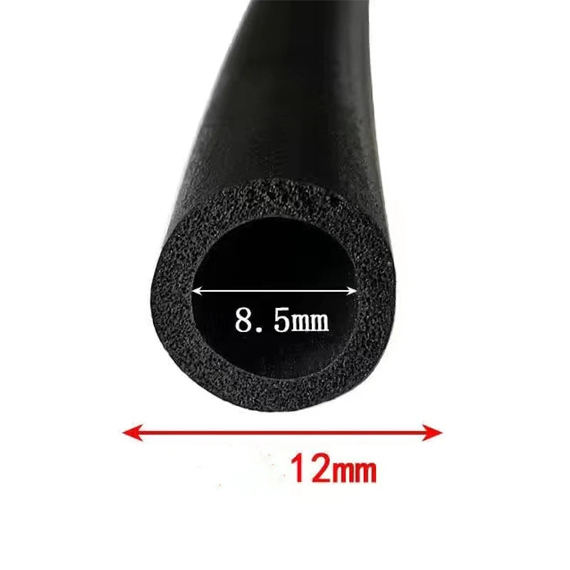Length 1M to 3M Opencell Silicone Rubber Foam Tube Hollow Hose Solid Silicone Foam Strip Epdm Rubber Strip EPDM Foaming Strip