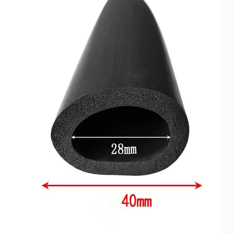 Length 1M to 3M Opencell Silicone Rubber Foam Tube Hollow Hose Solid Silicone Foam Strip Epdm Rubber Strip EPDM Foaming Strip