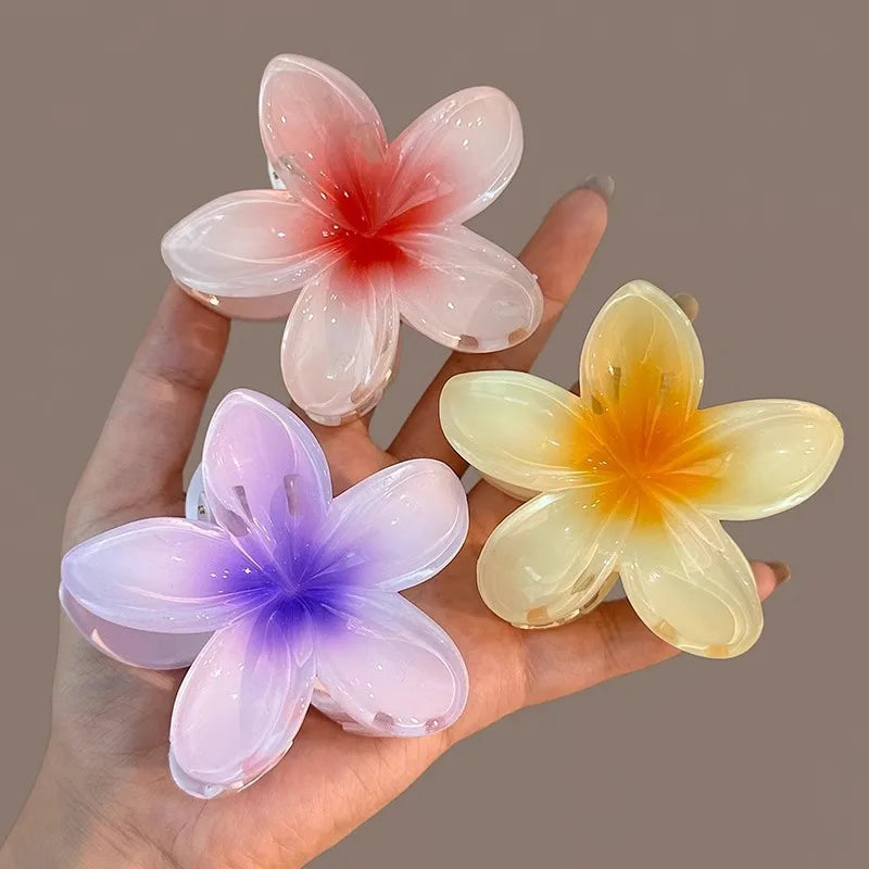 🌼pinzas para el cabello con flores 🌼