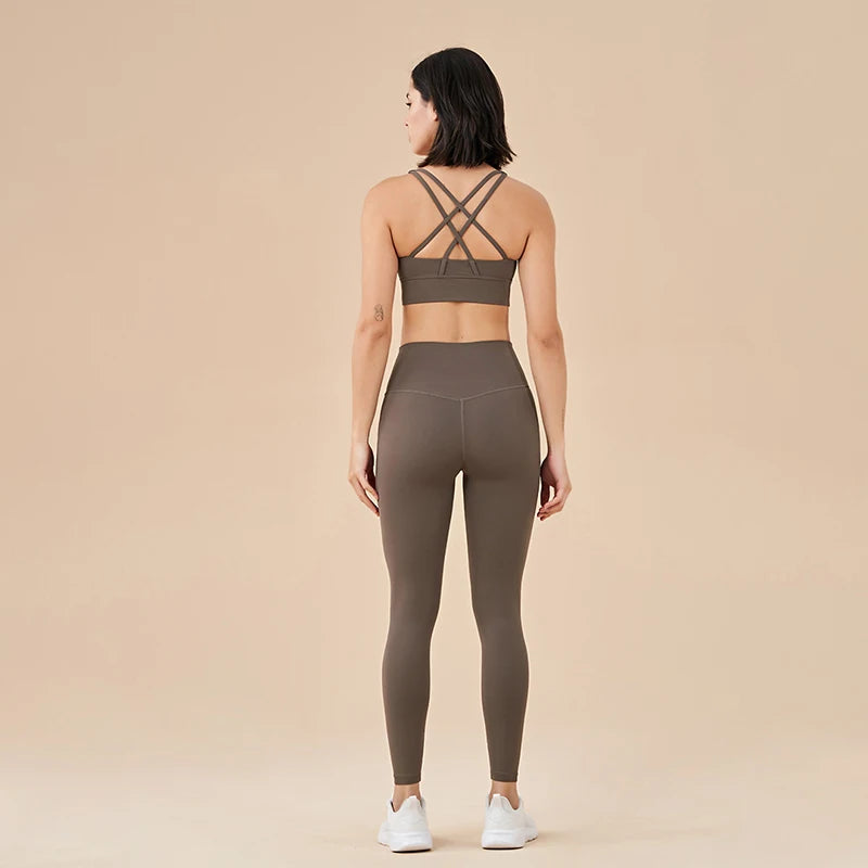 Conjunto de Yoga, Sujetador deportivo para Fitness
