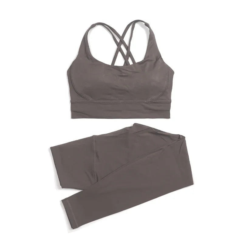 Conjunto de Yoga, Sujetador deportivo para Fitness