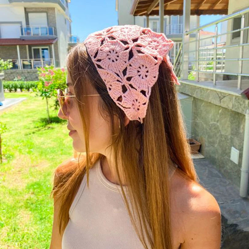 AWAYTR-Bandanas triangulares para mujer