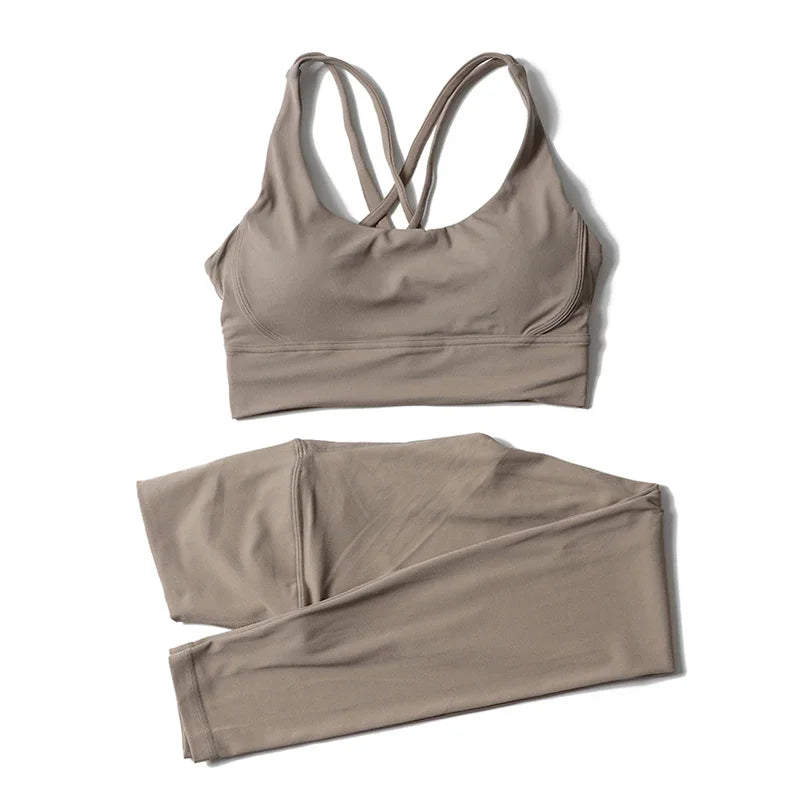 Conjunto de Yoga, Sujetador deportivo para Fitness