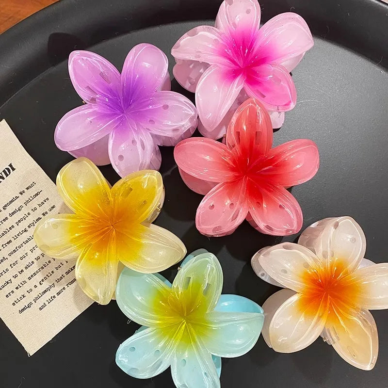🌼pinzas para el cabello con flores 🌼