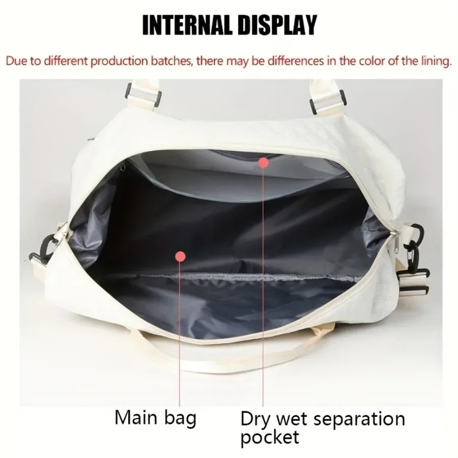 bolsa de lona de viaje