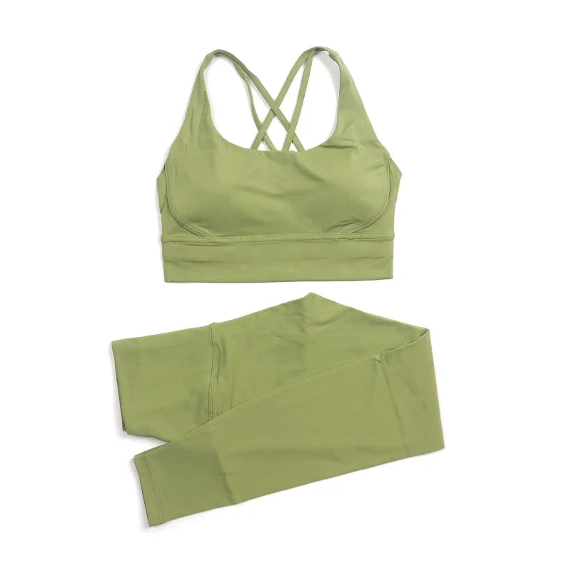 Conjunto de Yoga, Sujetador deportivo para Fitness
