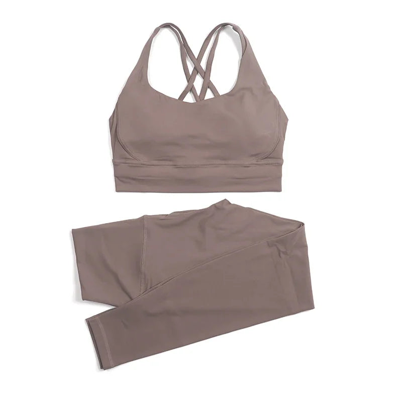Conjunto de Yoga, Sujetador deportivo para Fitness