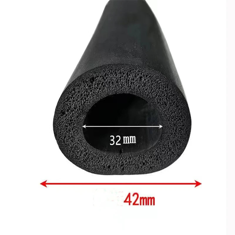 Length 1M to 3M Opencell Silicone Rubber Foam Tube Hollow Hose Solid Silicone Foam Strip Epdm Rubber Strip EPDM Foaming Strip