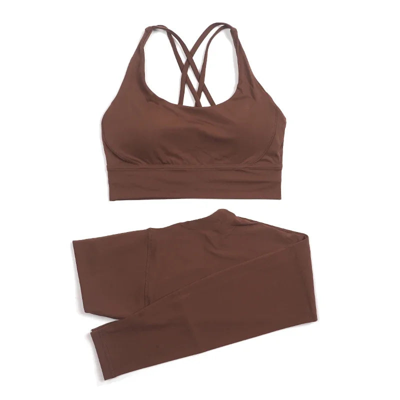 Conjunto de Yoga, Sujetador deportivo para Fitness