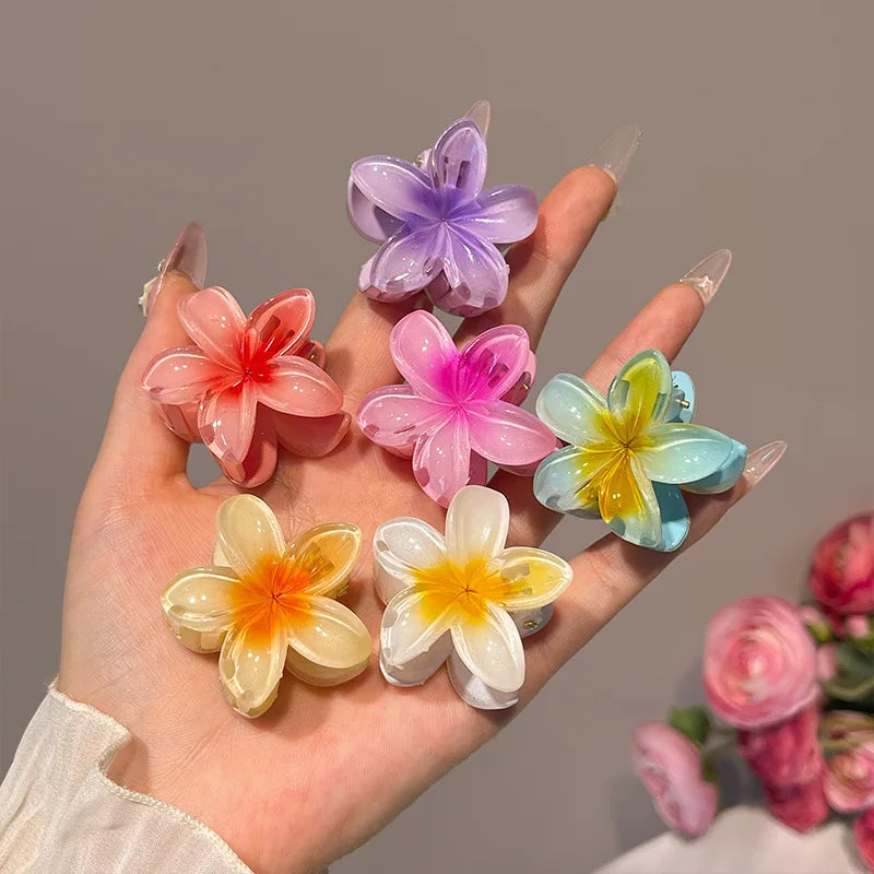 🌼pinzas para el cabello con flores 🌼